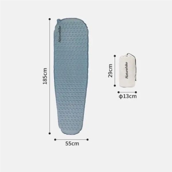 Isolante Auto Inflável Trekking Naturehike - Ultralight Mummy