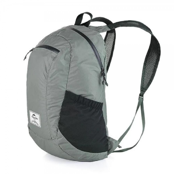 Mochila Dobrável Compacta Daypack - Naturehike 18L - Cinza