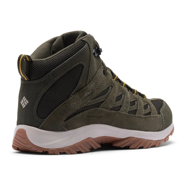 Bota Columbia Crestwood Mid Waterproof Masculina - Verde-musgo