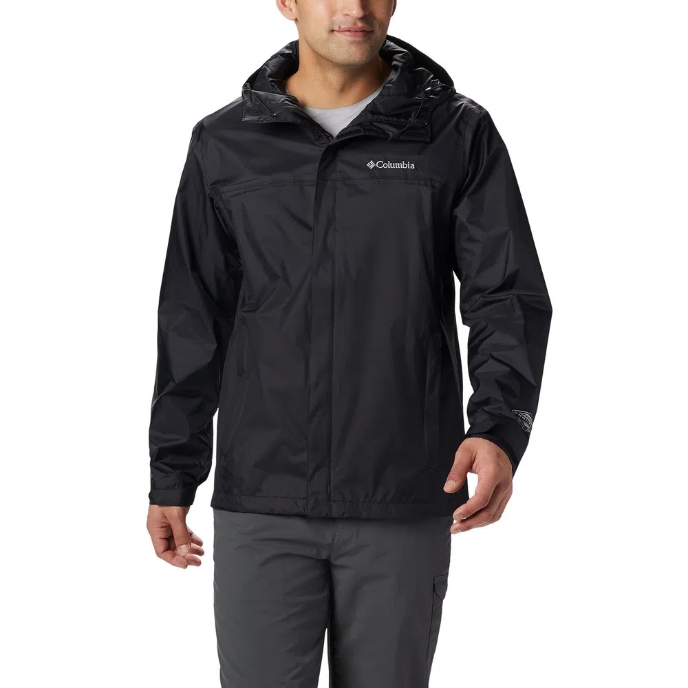 Jaqueta Anorak Masculina Impermeável Columbia Watertight II Preto