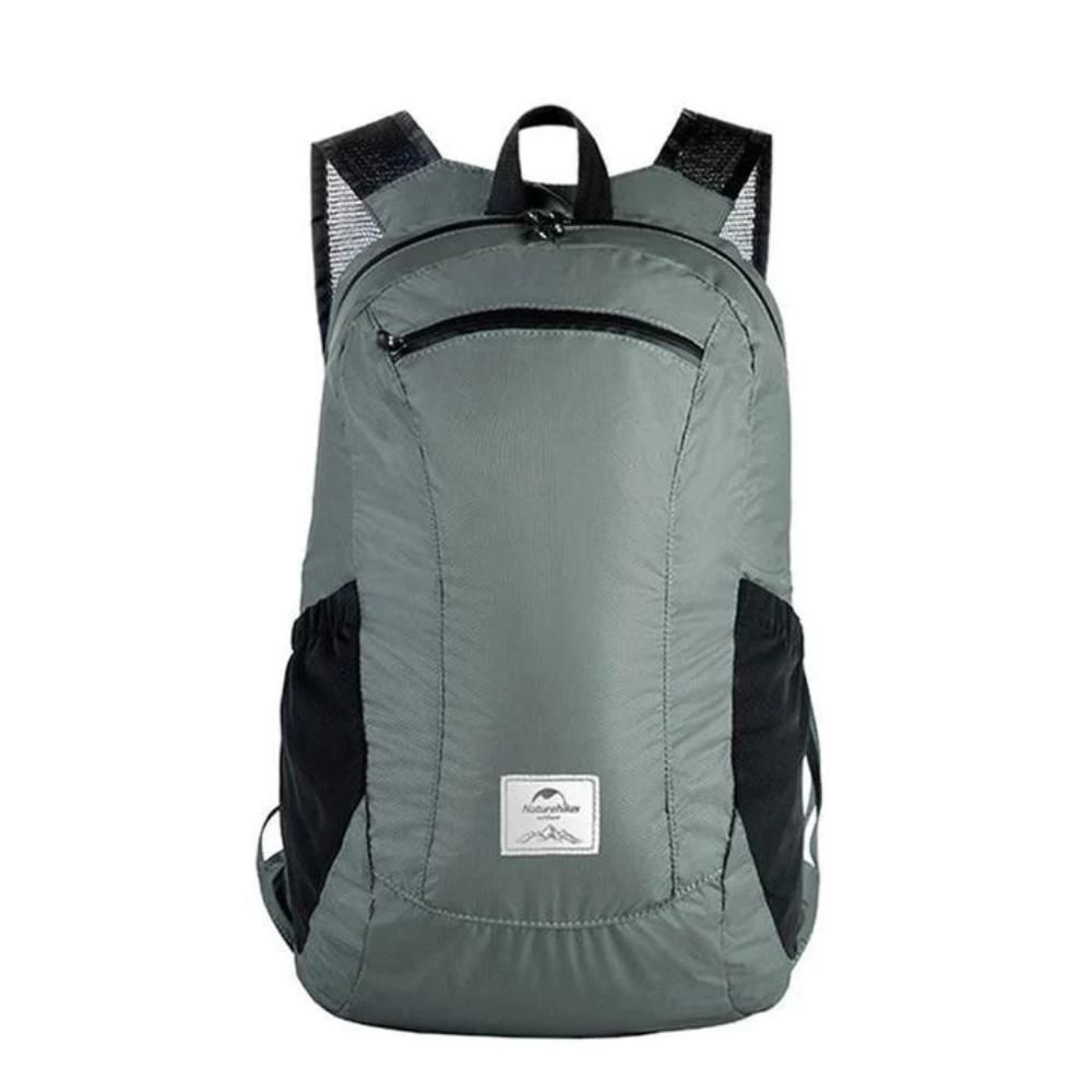 Mochila Dobrável Compacta Daypack - Naturehike 18L - Cinza