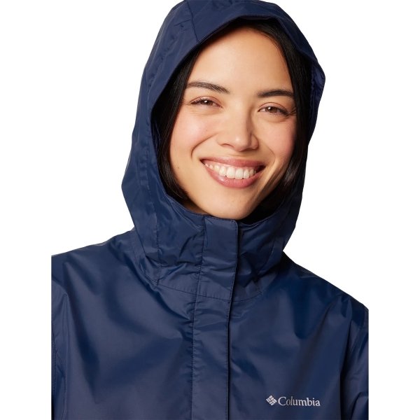 Jaqueta Columbia Arcadia Feminina Impermeável - Azul-marinho
