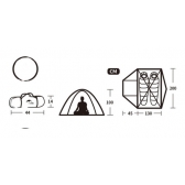 Barraca Naturehike 2 Pessoas - Pro Series 2 UFP50+ - Verde