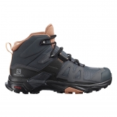 Bota Salomon Feminina - X Ultra 4 Mid Gtx - Cinza-escuro