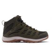 Bota Columbia Crestwood Mid Waterproof Masculina - Verde-musgo
