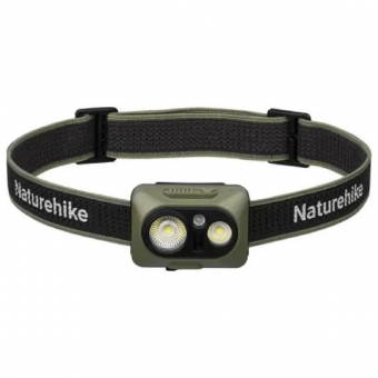 Lanterna de Cabeça Naturehike 500 Lumens IP66 Recarregável