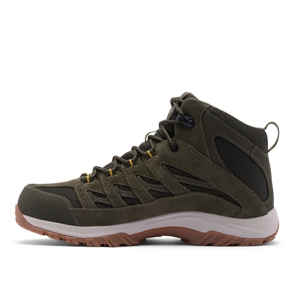 Bota Columbia Crestwood Mid Waterproof Masculina - Verde-musgo