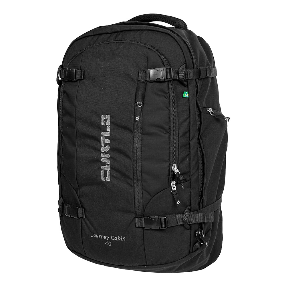 Mochila de Viagem Cabine do Avião Curtlo - Journey Cabin 40L - Preto