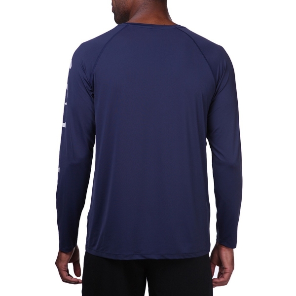 Camiseta Masculina Columbia - Aurora - Manga Longa - Azul-escuro