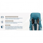 Mochila Deuter Aircontact Lite 45+10 SL