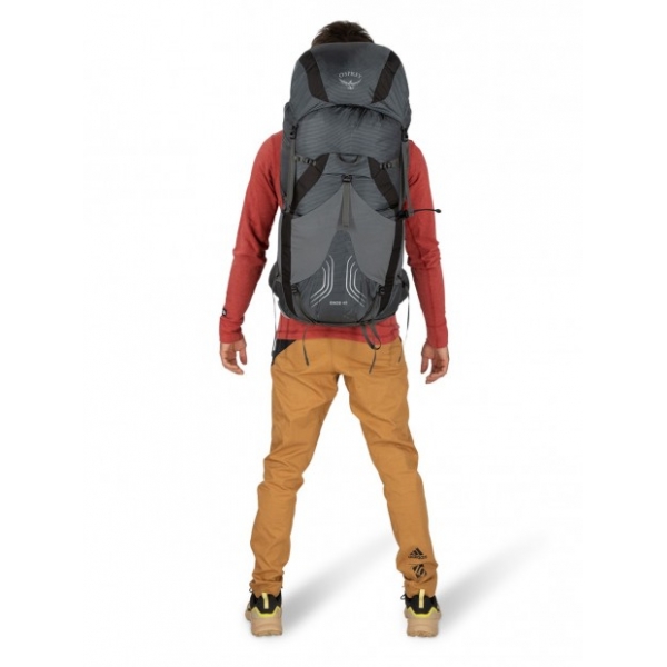 Mochila Osprey Exos 48L Semi Cargueira Masculina - Cinza