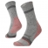 Meia Lorpen Merino Hike Midweight Crew - Cinza-claro