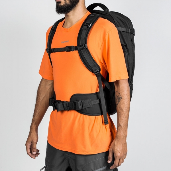 Mochila de Viagem Cabine do Avião Curtlo - Journey Cabin 40L - Preto