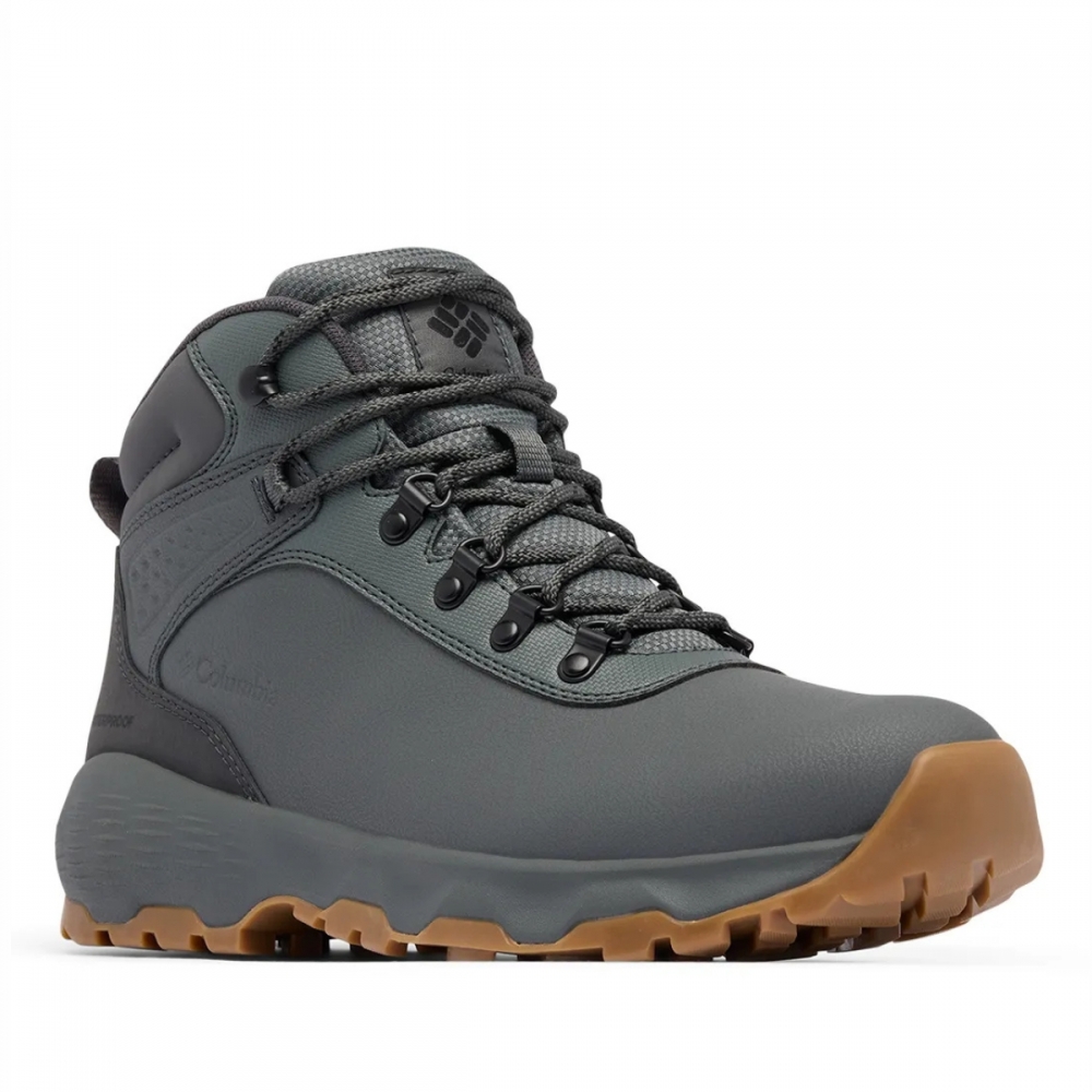 Bota Columbia Newton Wander LTR Masculina - Cinza-escuro