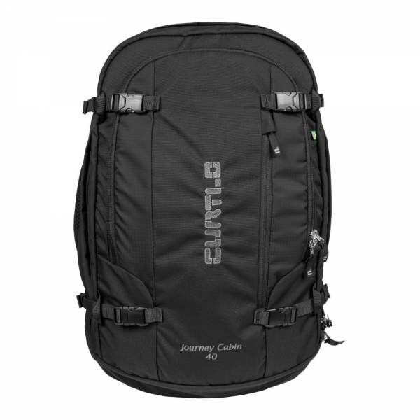 Mochila de Viagem Cabine do Avião Curtlo - Journey Cabin 40L - Preto