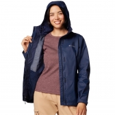 Jaqueta Columbia Arcadia Feminina Impermeável - Azul-marinho