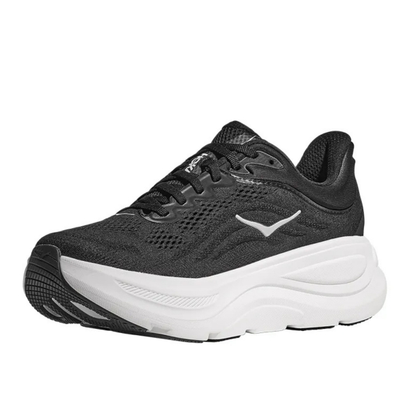 Tênis Masculino Hoka - Bondi 9 - Preto-branco