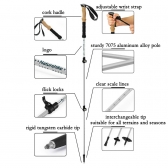 Bastão de Caminhada Mountaineering - Naturehike (PAR)