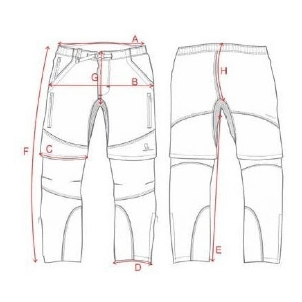 Calça Bermuda Masculina Curtlo - Modelo Guider - Cinza-escuro