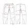 Calça Bermuda Masculina Curtlo - Modelo Guider - Cinza-escuro