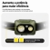 Lanterna de Cabeça Naturehike 500 Lumens IP66 Recarregável - Verde