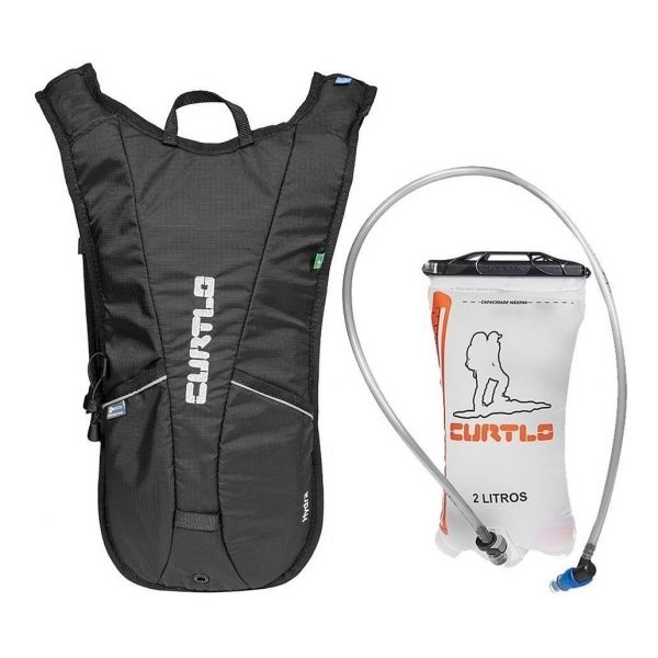 Mochila De Hidratação Curtlo - Hydra Thermo 2L - Preto