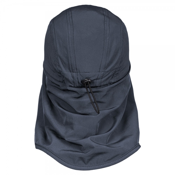 Boné Curtlo Legionário - Expedition EC 50+ - Preto