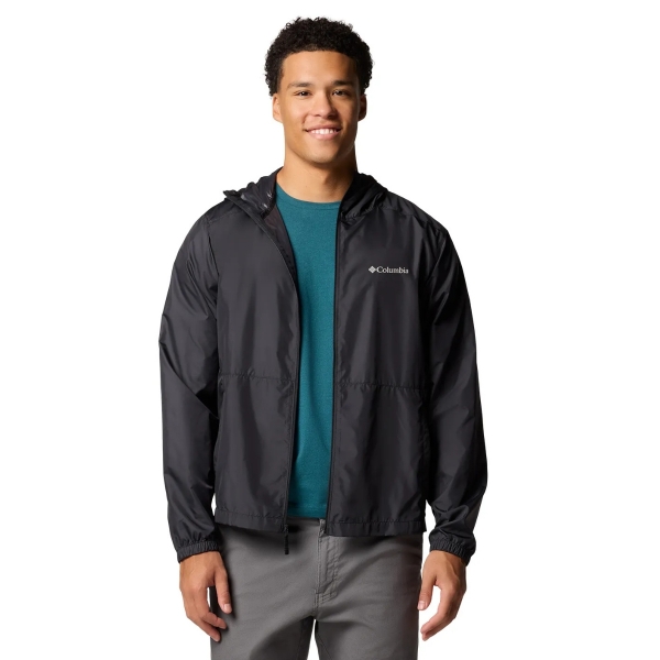 Jaqueta Columbia Flashback II Windbreaker Masculina - Preto