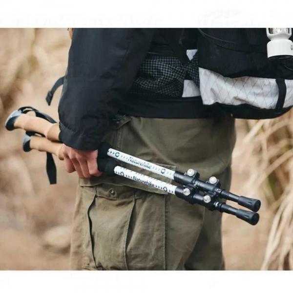 Bastão de Caminhada Mountaineering - Naturehike (PAR)