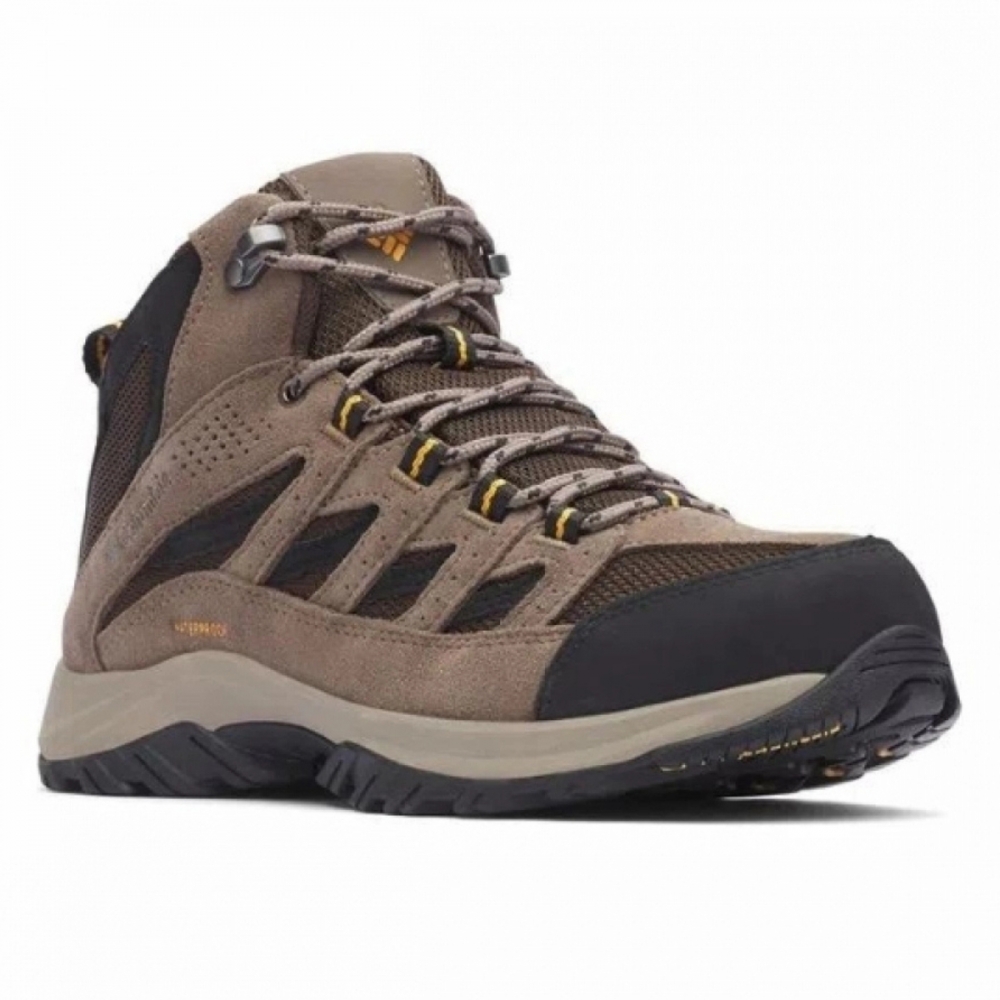 Bota Masculina Columbia - Crestwood Mid Waterproof - Marrom