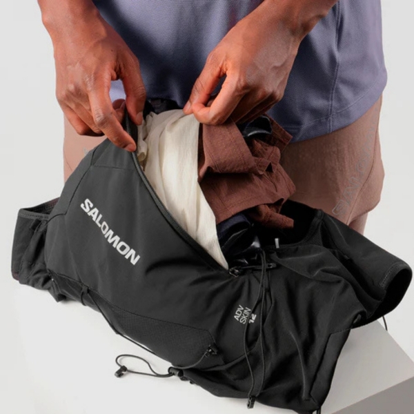 Mochila Colete de Hidratação Salomon Adv Skin 12L - Preto
