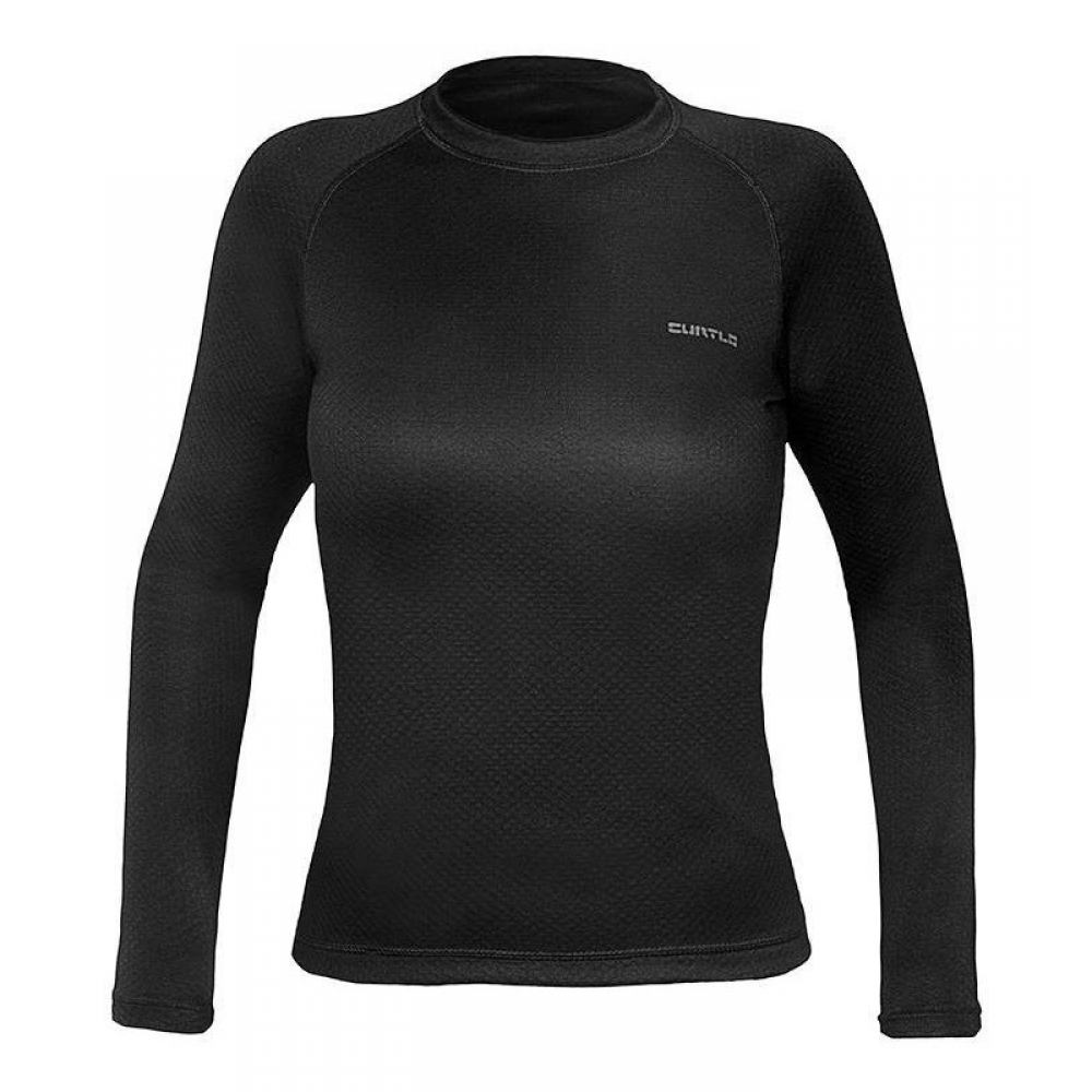 Blusa Segunda Pele Feminina Thermoskin - Curtlo - Preto