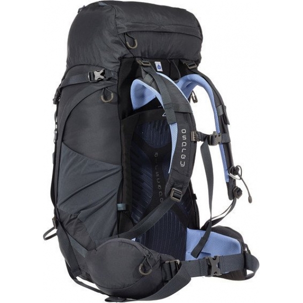 Mochila Semi Cargueira Osprey - Kyte Feminina 46L - Cinza-escuro