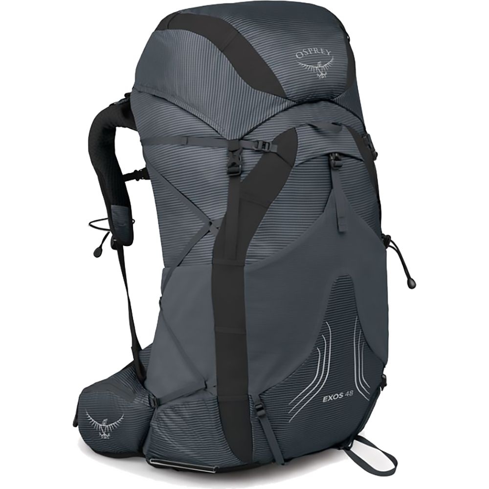 Mochila Osprey Exos 48L Semi Cargueira Masculina - Cinza
