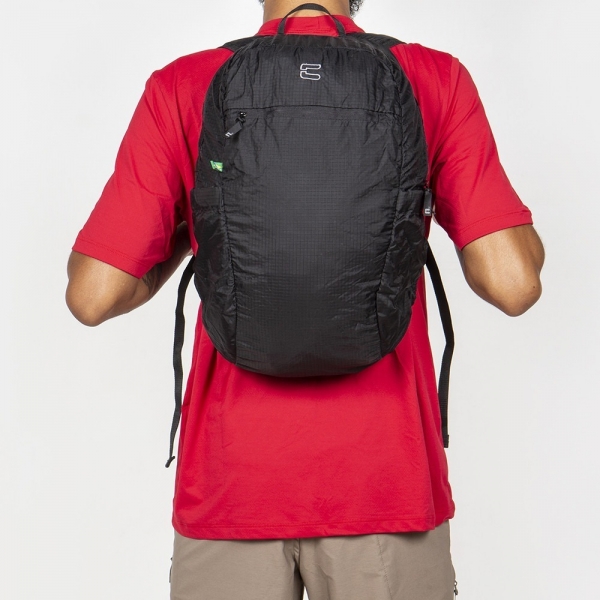 Mochila Dobrável Compacta Curtlo - Trip 23L - Preto