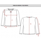 Camiseta Curtlo Feminina Longa - Active Fresh UV50+ - Preto