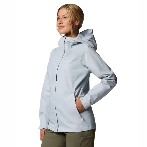 Jaqueta Columbia Arcadia Feminina Impermeável - Cinza